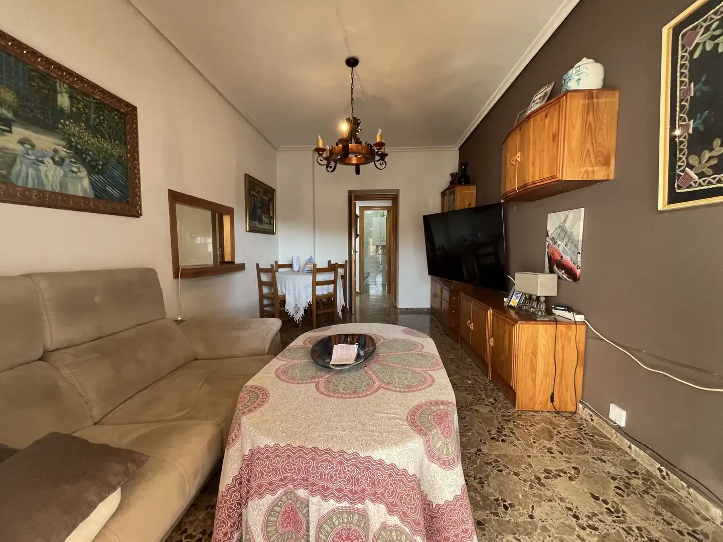 Sala d'estar de Finca rústica en venda en Aielo de Malferit amb Aire condicionat, Calefacció i Traster