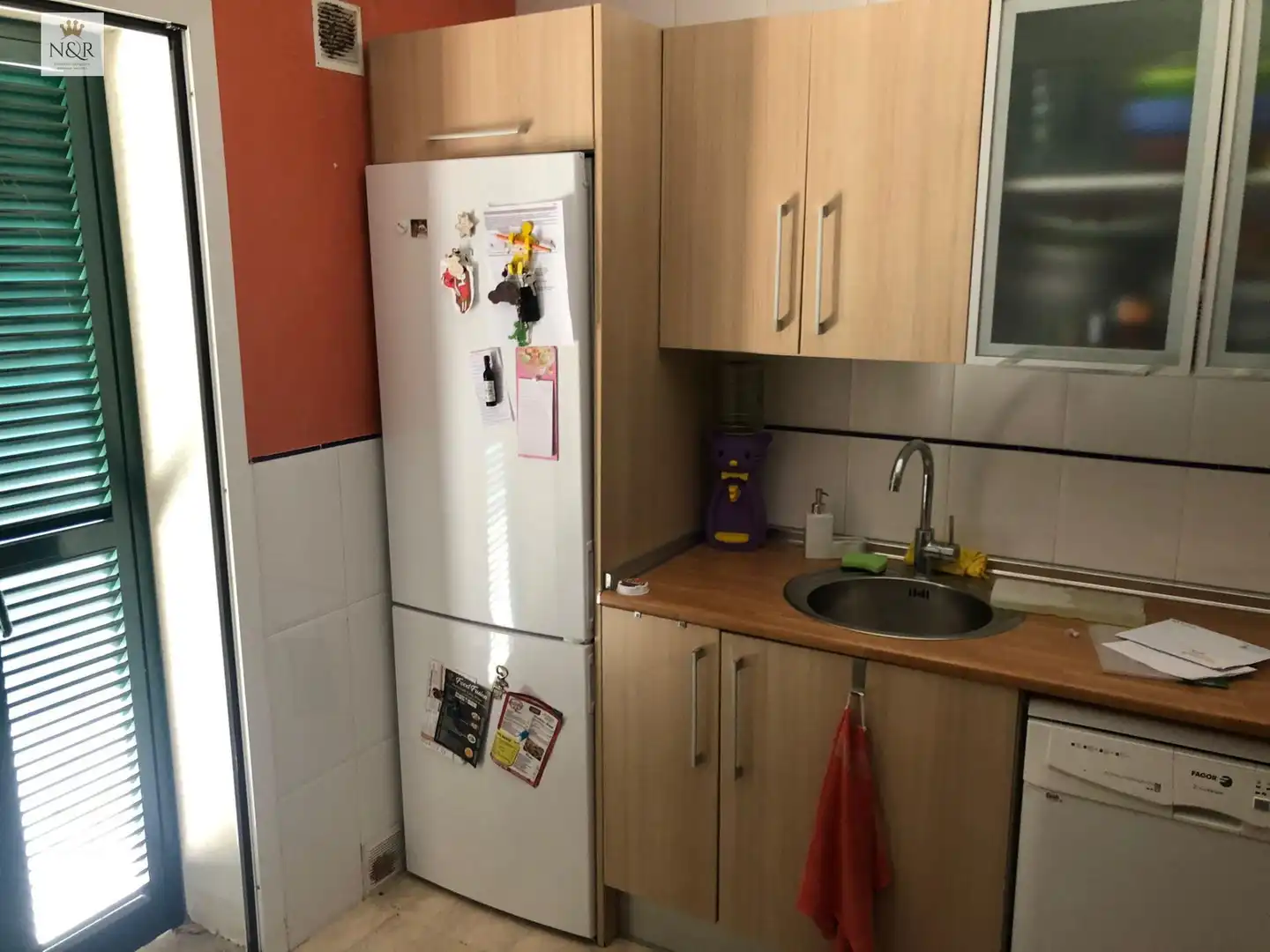 Cuina de Casa adosada de lloguer en Alcúdia amb Aire condicionat, Jardí privat i Terrassa