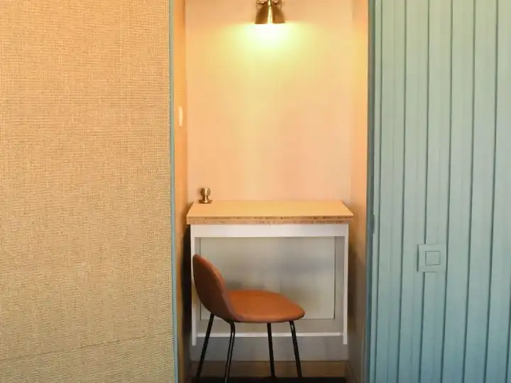 Habitación de Oficina de alquiler en Barcelona con Aire acondicionado, Calefacción y Amueblado