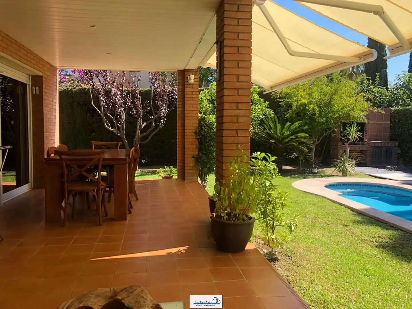 Garden of Houses for sale in Cambrils  with Air Conditioner, Heating and Private garden