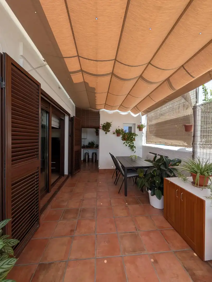 Terraza de Casa adosada en venta en Villablanca con Piscina comunitaria