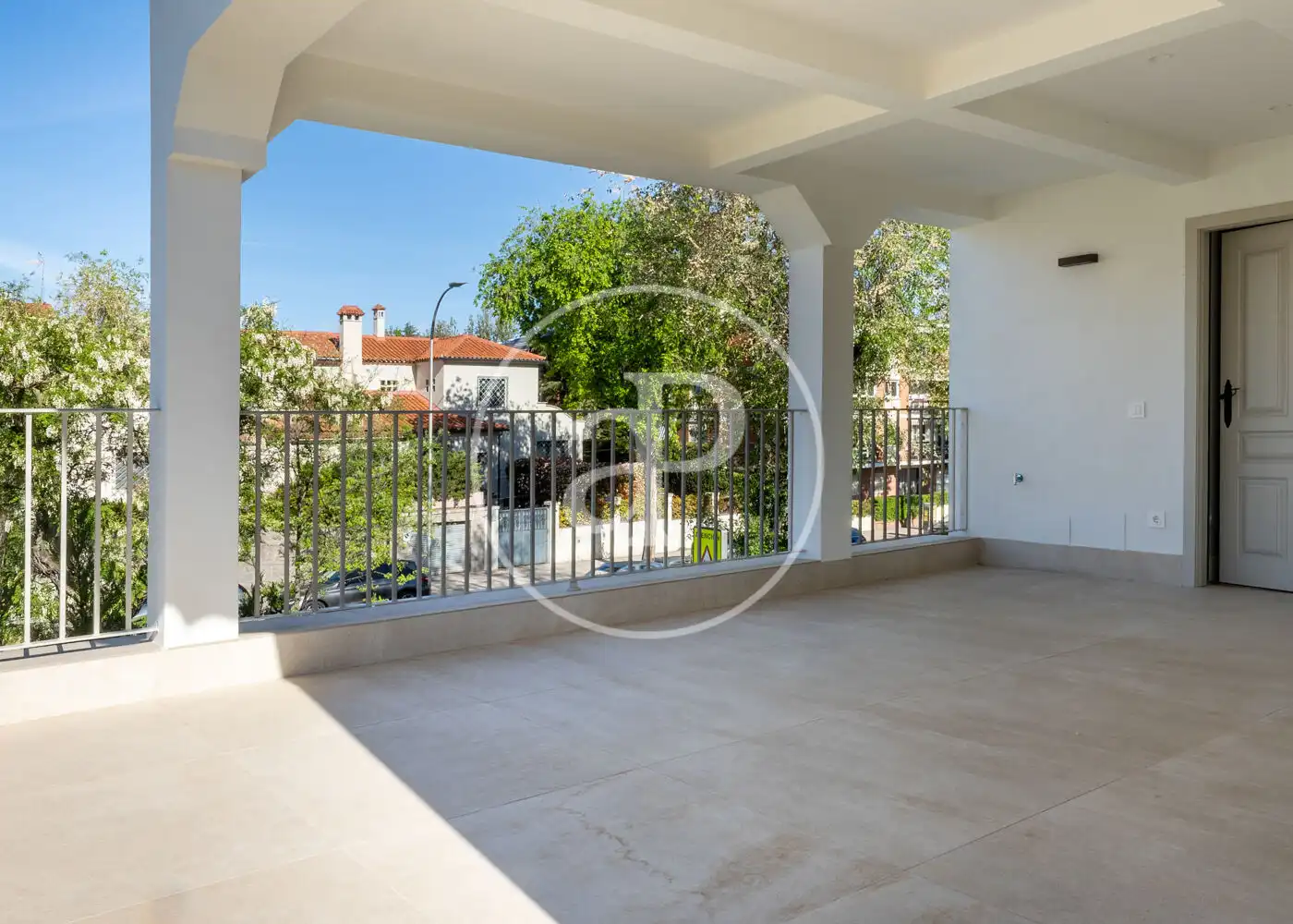 Terraza de Casa o chalet de alquiler en Madrid con Aire acondicionado, Calefacción y Jardín privado