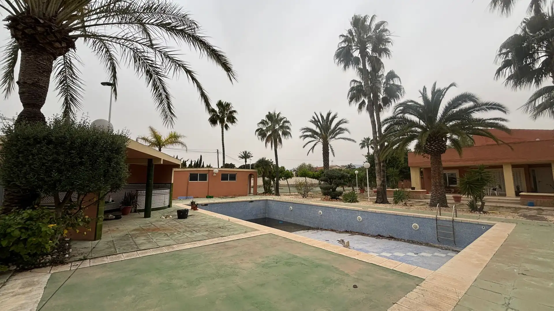 Piscina de Casa o xalet en venda en Elche / Elx amb Jardí privat, Terrassa i Piscina