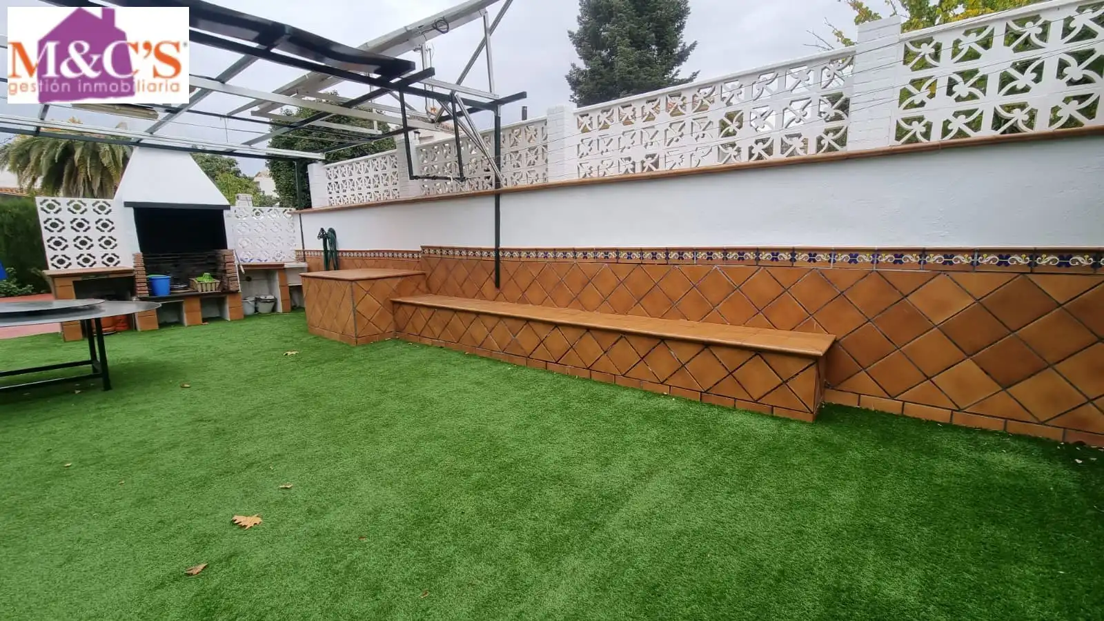 Terrassa de Casa o xalet en venda en Puertollano amb Aire condicionat, Calefacció i Jardí privat