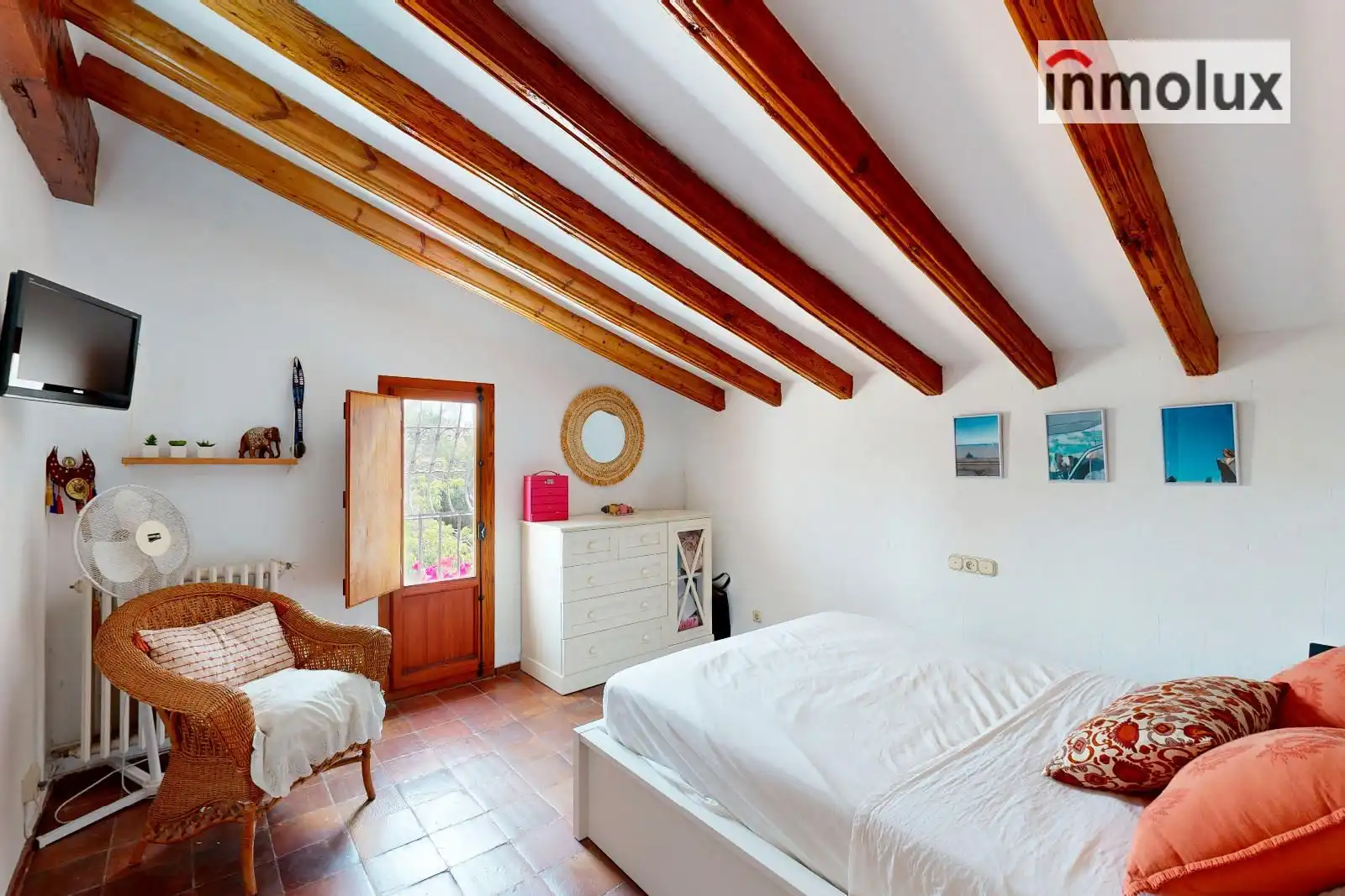 Bedroom of Houses for sale in Sant Joan d'Alacant  with Air Conditioner, Heating and Terrace