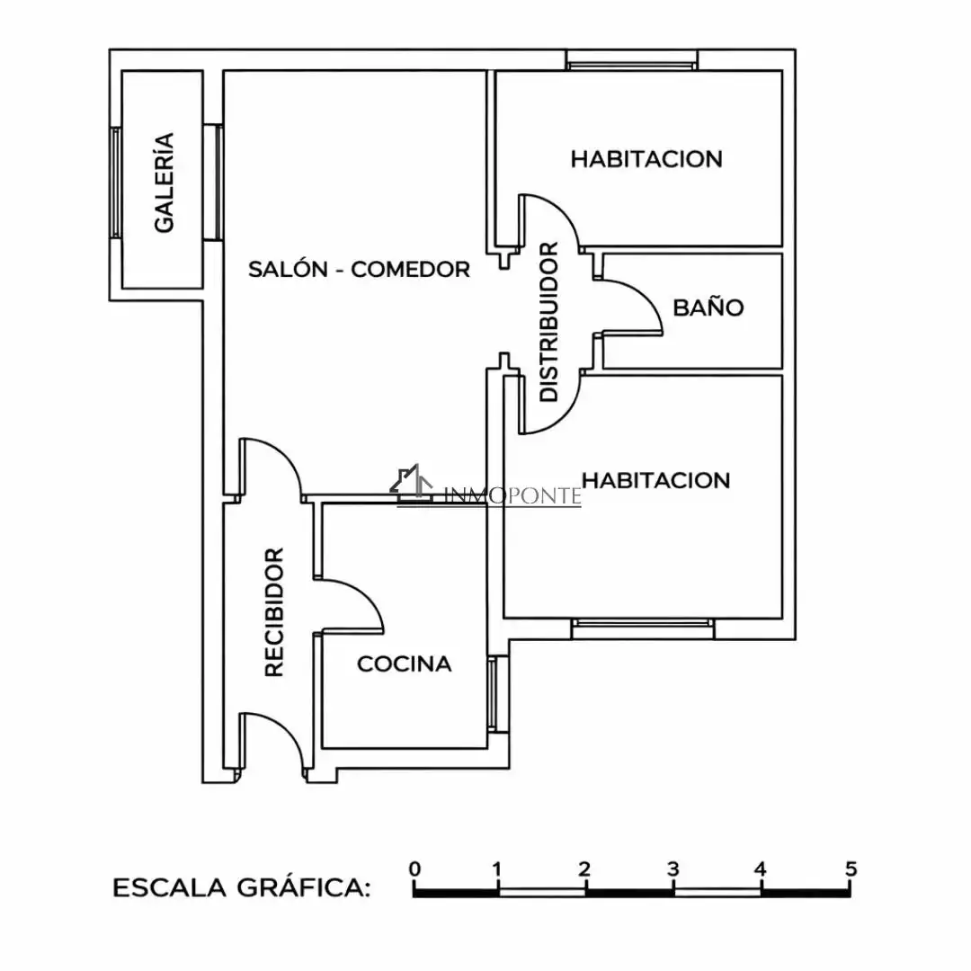 Wohnung zum Verkauf in Pontevedra Capital  mit Heizung, Parkett und Terrasse