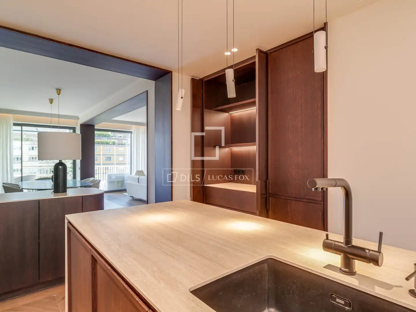 Cocina de Piso en venta en Barcelona con Aire acondicionado, Amueblado y Balcón