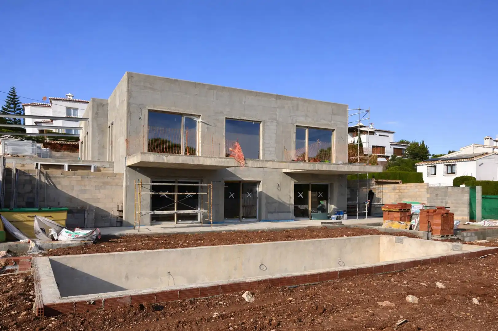 Exterior view of Houses for sale in Jávea / Xàbia  with Air Conditioner, Private garden and Terrace