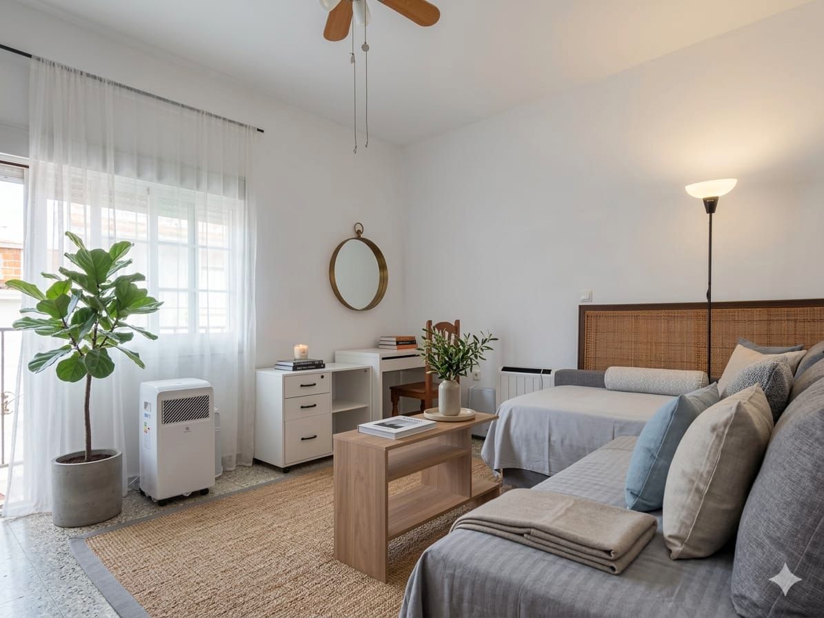 Habitación de Casa adosada en venta en Alhaurín El Grande con Aire acondicionado y Terraza