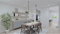 Kitchen of Flat for sale in  Madrid Capital  with Air Conditioner, Heating and Furnished