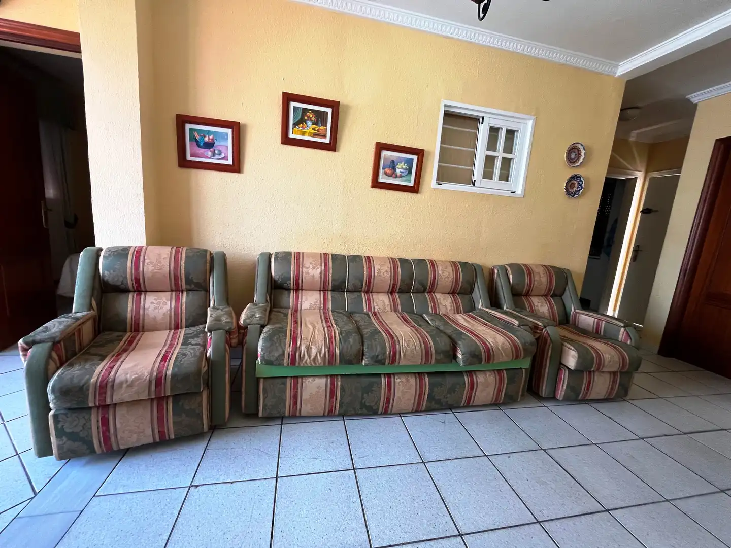 Sala de estar de Piso en venta en Almonte con Amueblado, Lavadora y Microondas