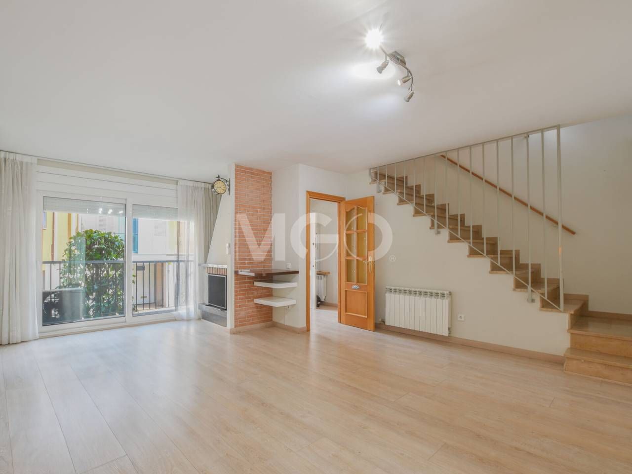 Sala de estar de Casa o chalet en venta en Calldetenes con Aire acondicionado, Calefacción y Jardín privado