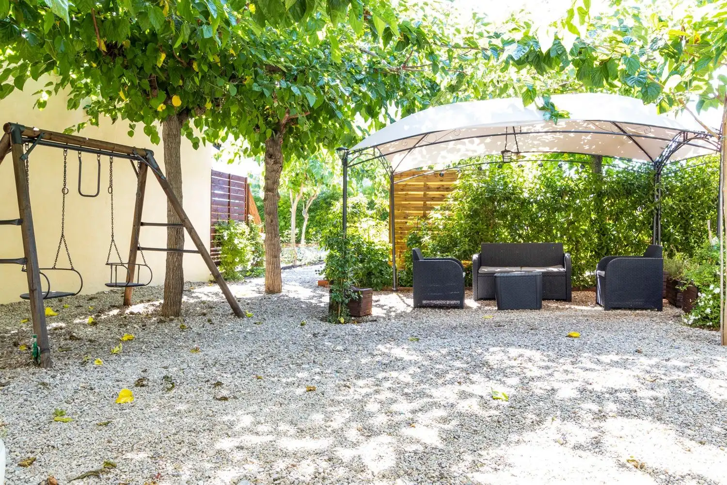 Terrasse von Wohnungen zur Miete in Altafulla mit Klimaanlage, Heizung und Privatgarten