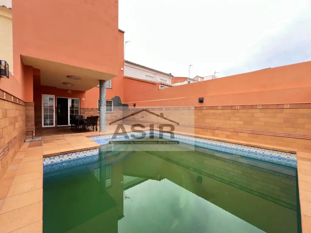 Piscina de Casa o xalet en venda en Carcaixent amb Aire condicionat, Terrassa i Piscina