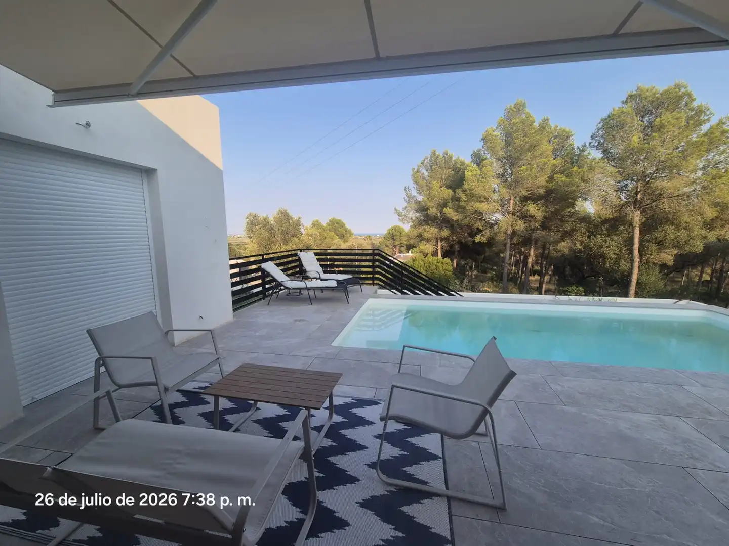 Terrace of Houses for rent in Benicarló  with Air Conditioner, Terrace and Swimming Pool