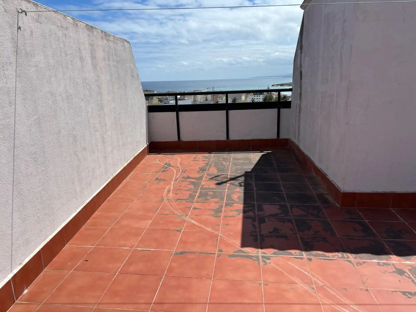 Terrace of Attic for sale in Foz  with Heating, Terrace and Furnished
