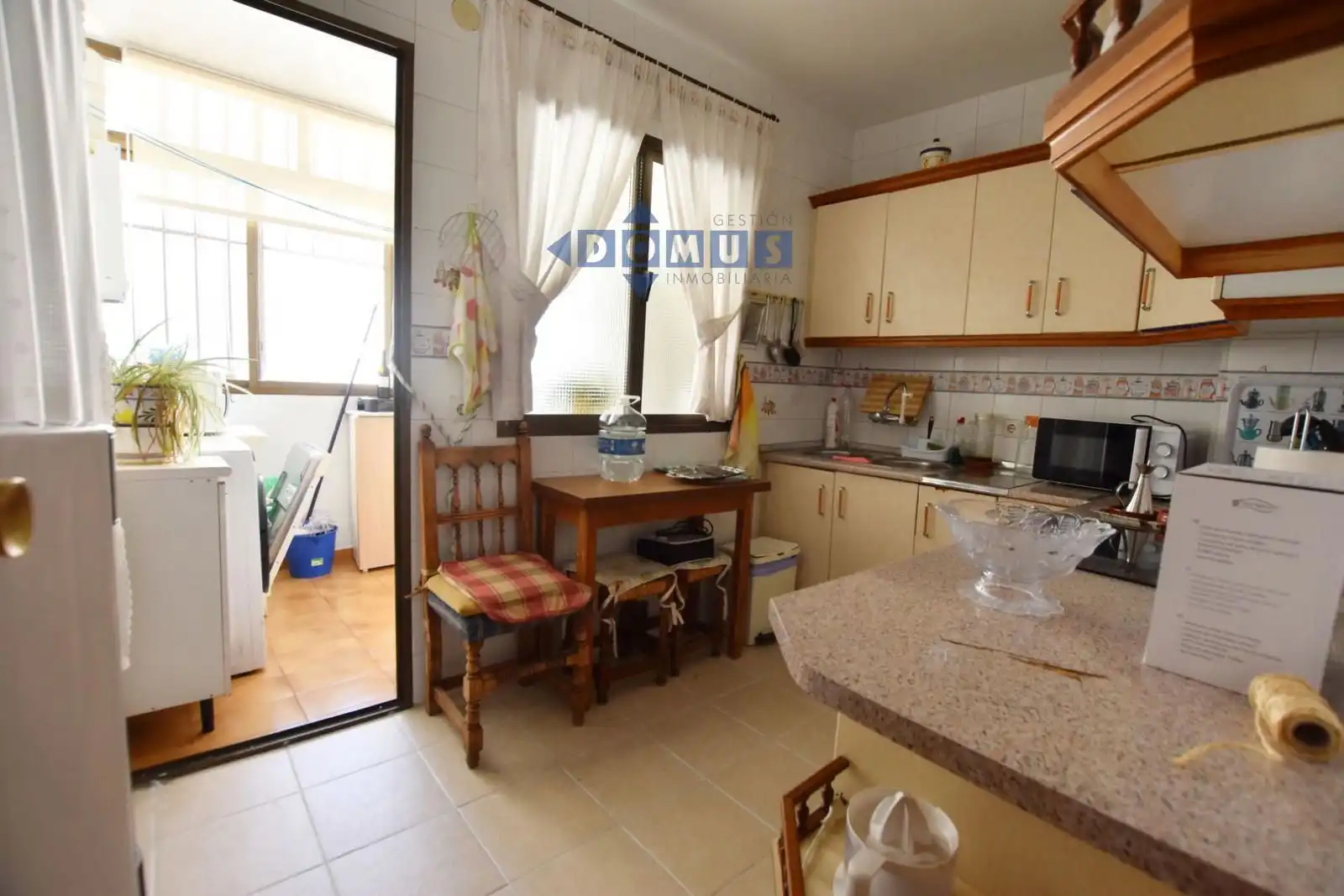 Kitchen of Flat for sale in Ronda  with Air Conditioner, Heating and Terrace