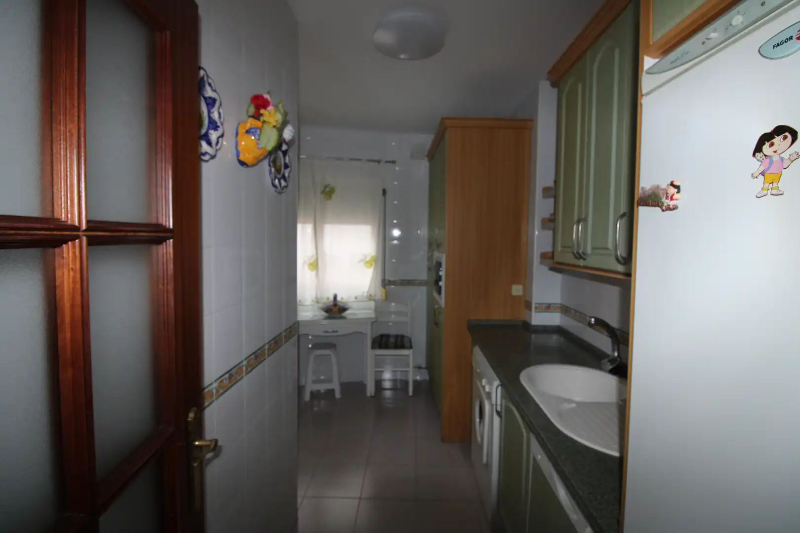 Kitchen of Flat for sale in Huelva  with Air Conditioner, Heating and Furnished