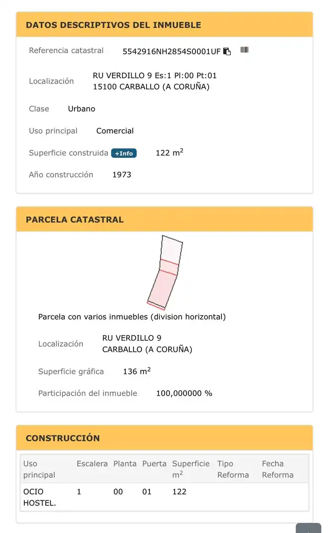 Casa o xalet en venda a Calle VERDILLO, Carballo
