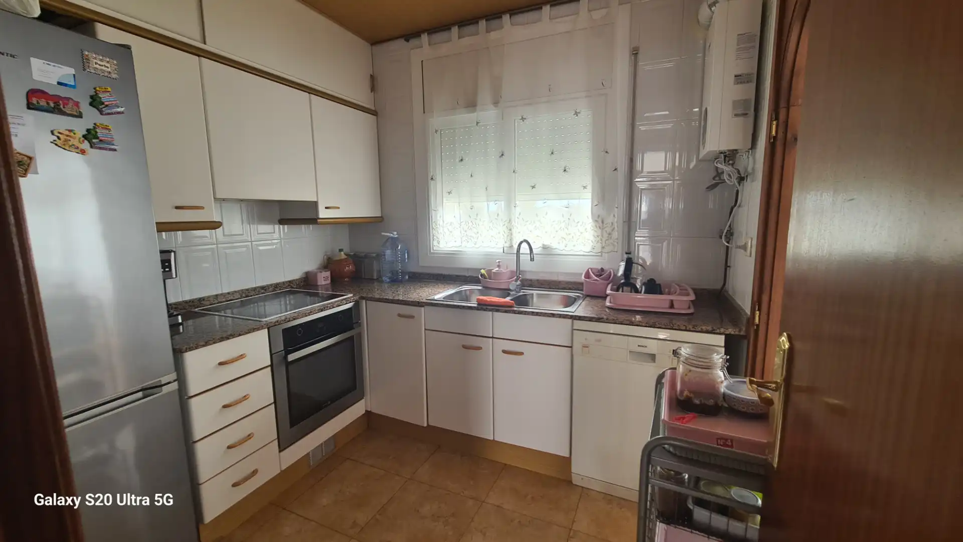 Cocina de Casa o chalet en venta en La Pobla de Montornès   con Aire acondicionado, Calefacción y Jardín privado