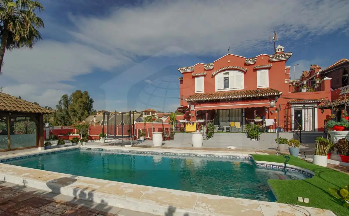 Piscina de Casa o chalet en venta en Cártama con Jardín privado, Terraza y Piscina