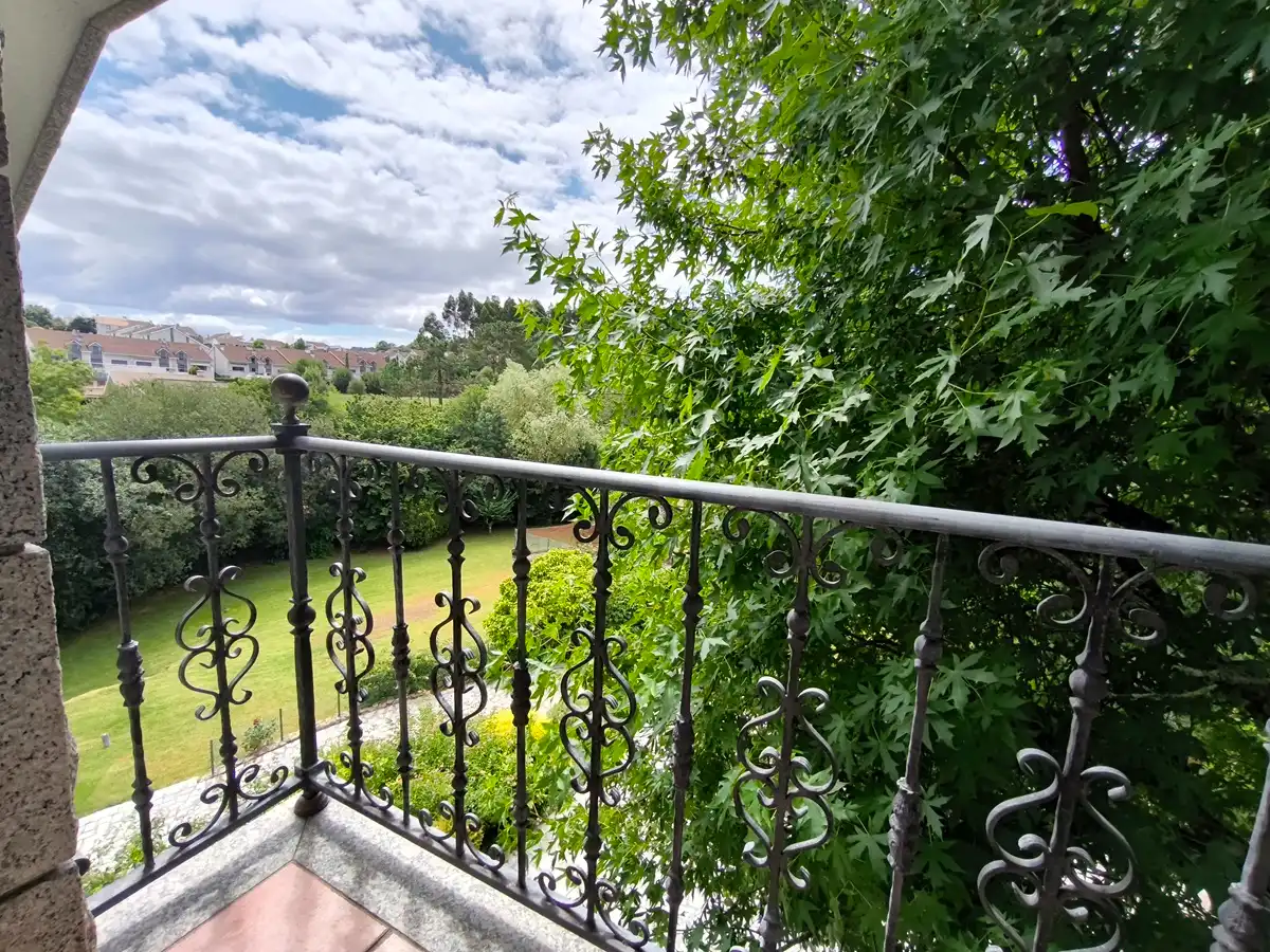 Terraza de Casa o chalet en venta en Vilagarcía de Arousa con Calefacción, Jardín privado y Parquet