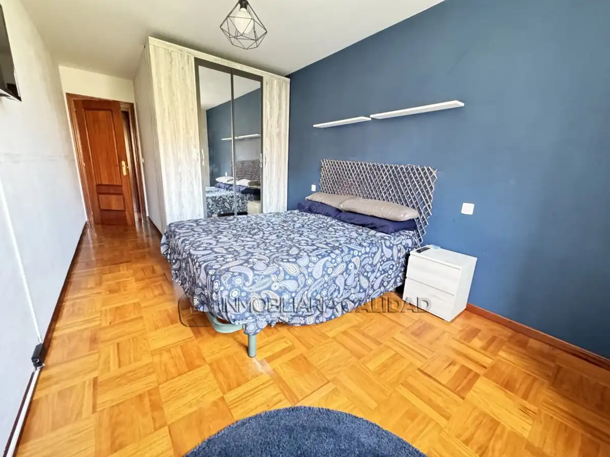 Bedroom of Flat for rent in Burgos  with Heating, Storage room and Furnished