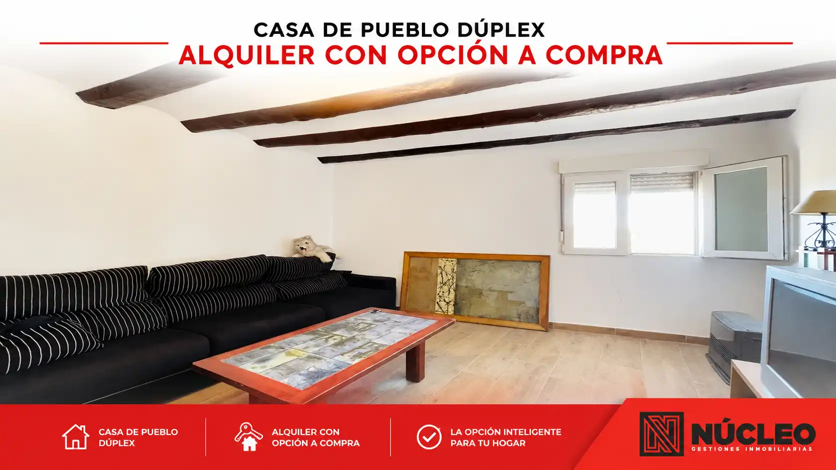 Sala de estar de Casa adosada en venta en Magallón con Amueblado