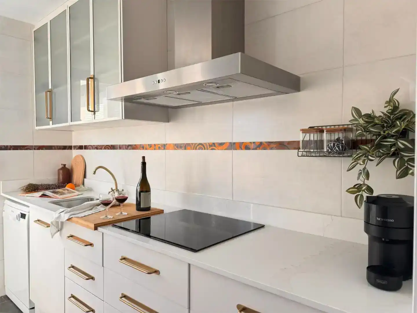 Cocina de Ático en venta en Piles con Aire acondicionado, Jardín privado y Piscina
