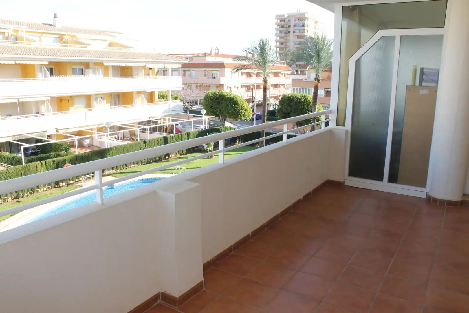 Terraza de Ático en venta en Oropesa del Mar / Orpesa con Aire acondicionado, Jardín privado y Terraza