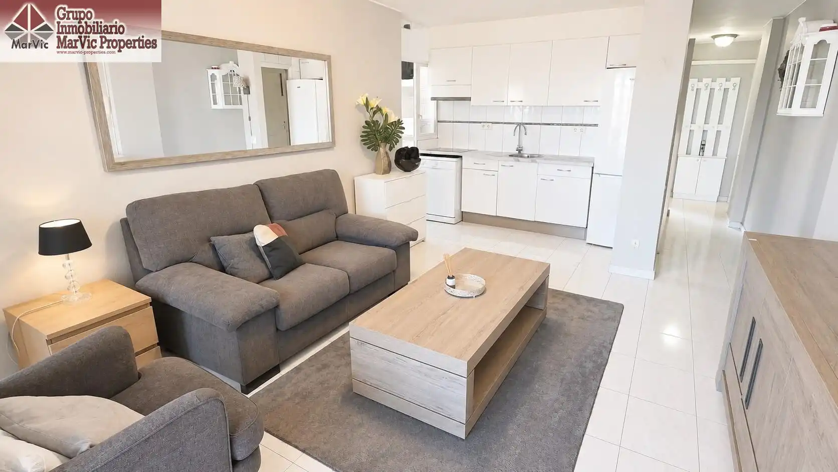 Living room of Flat for sale in Benidorm  with Community pool