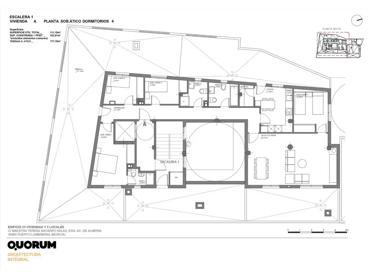 Piso en venta en Puerto Lumbreras con Aire acondicionado y Balcón