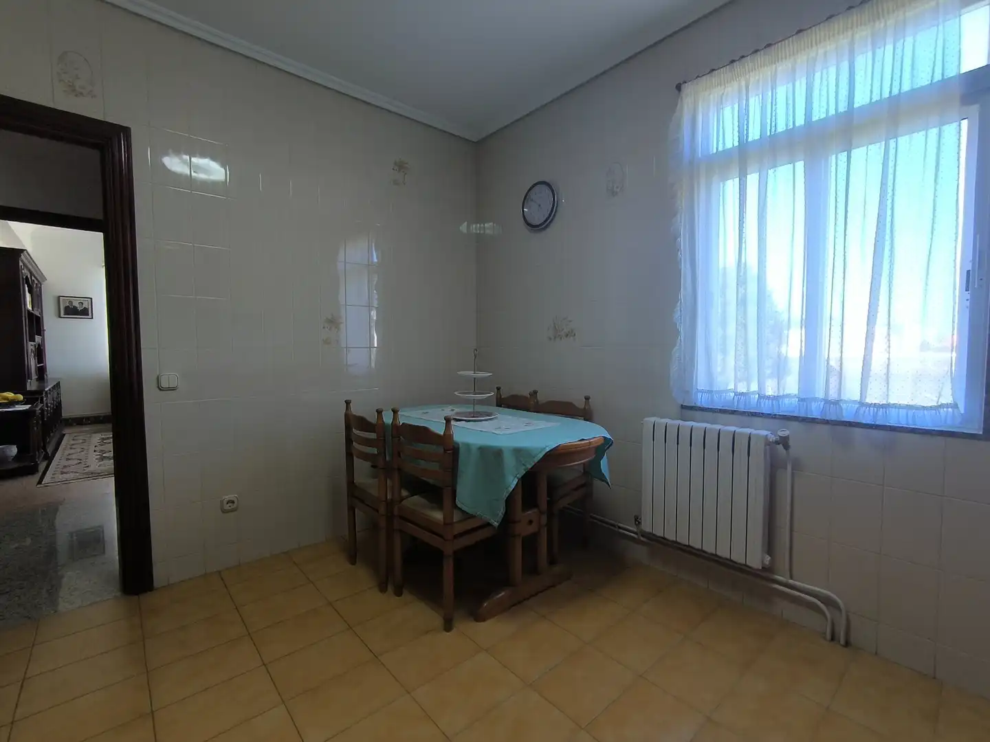 Dining room of Houses for sale in Ferrol  with Heating, Private garden and Furnished