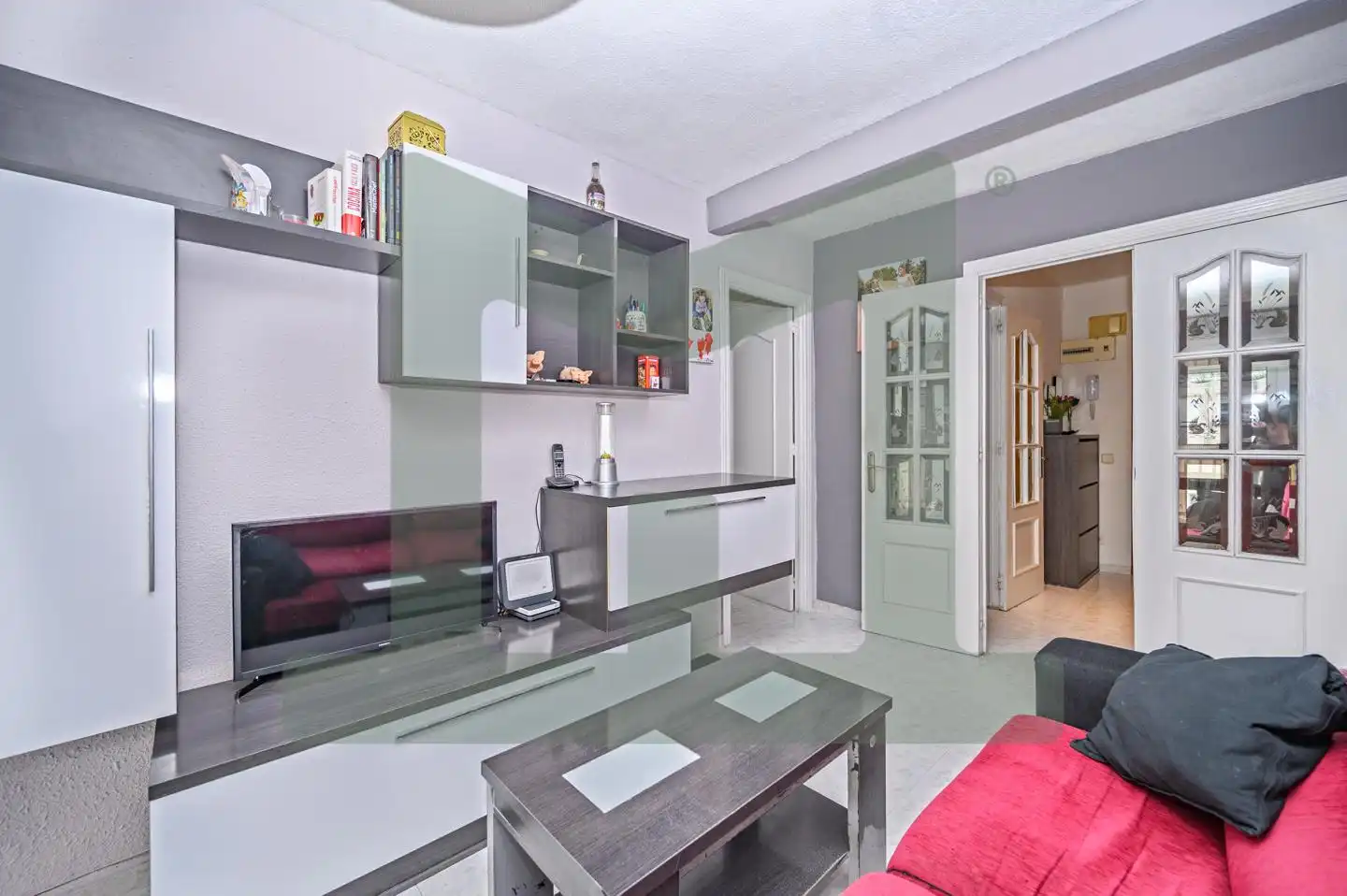 Sala de estar de Piso en venta en Coslada con Calefacción, Terraza y Trastero