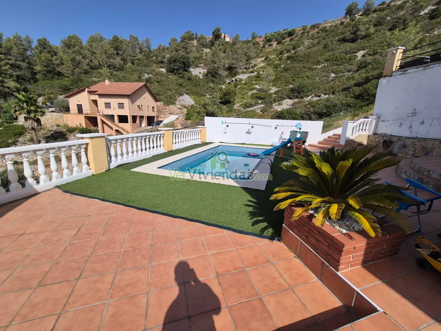 Piscina de Casa o chalet en venta en Olesa de Bonesvalls con Aire acondicionado, Calefacción y Jardín privado