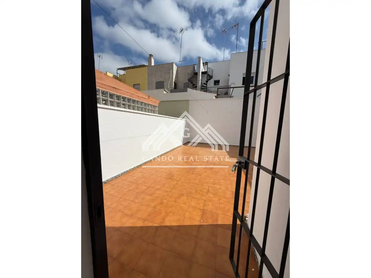 Terraza de Casa o chalet de alquiler en Dos Hermanas con Aire acondicionado, Terraza y Piscina comunitaria