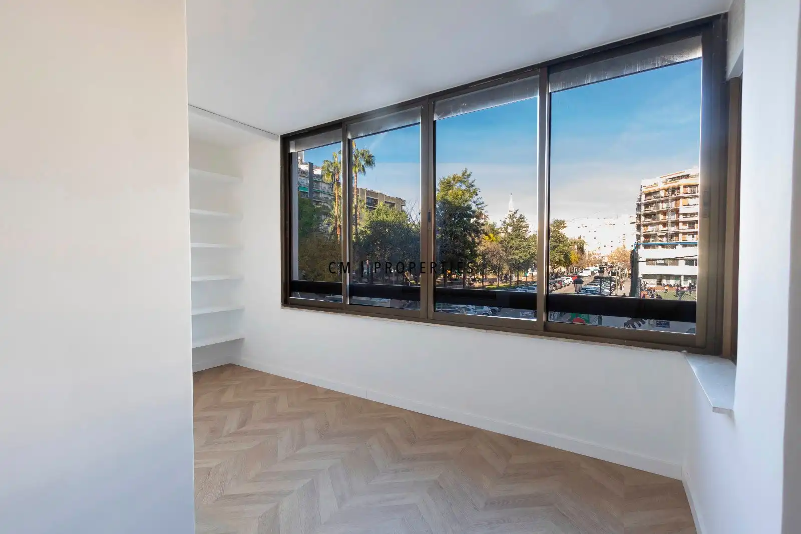 Bedroom of Flat for sale in Valencia  with Air Conditioner, Heating and Parquet flooring