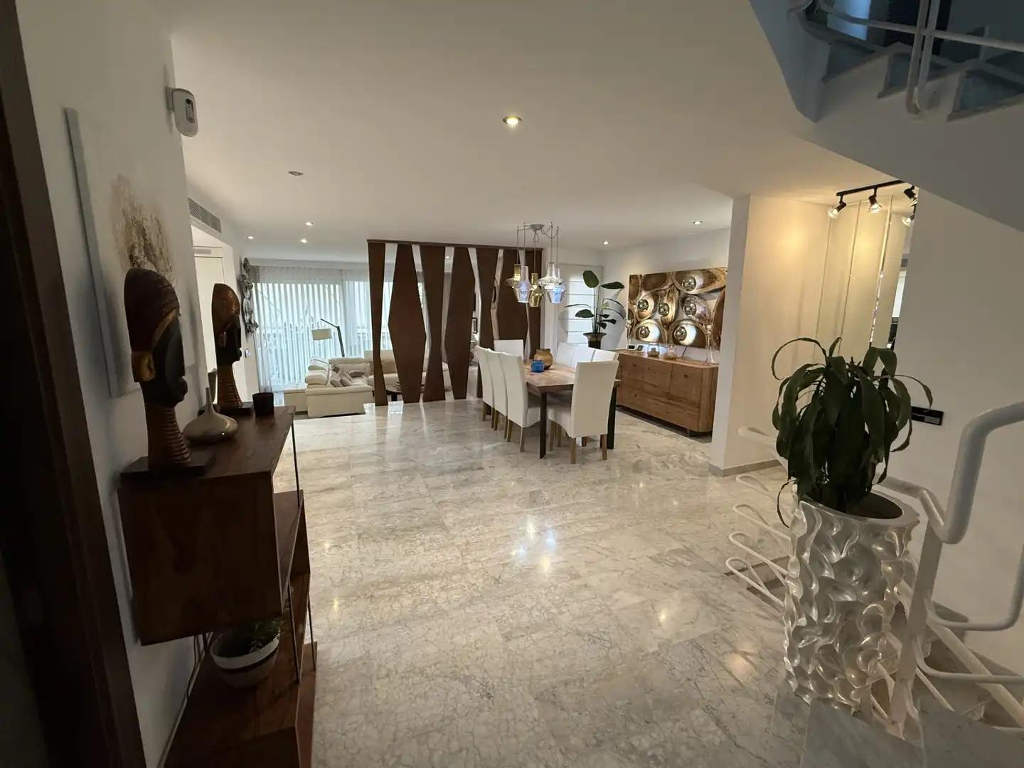 Comedor de Casa adosada en venta en Llucmajor con Aire acondicionado, Calefacción y Jardín privado