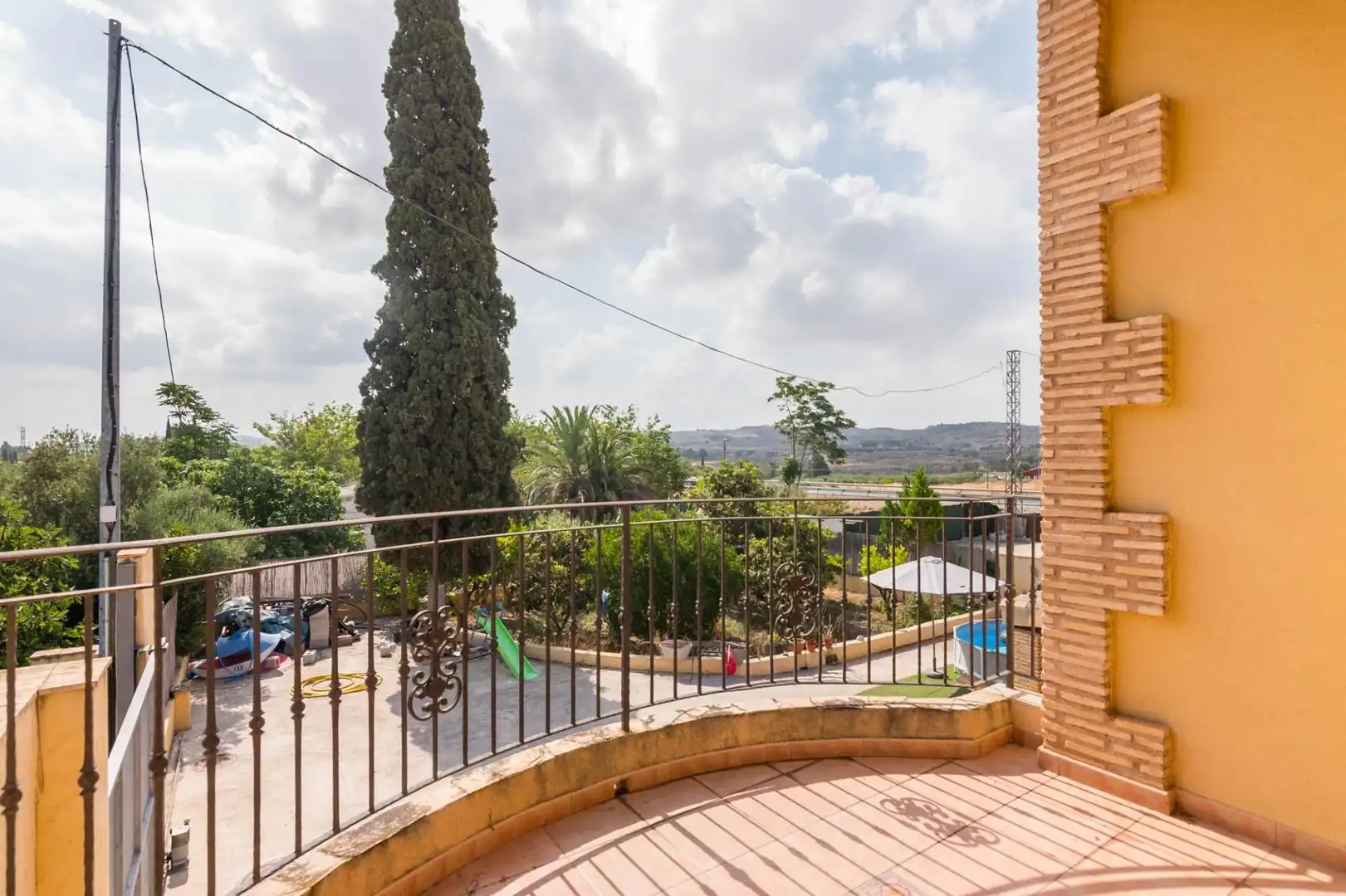 Terrassa de Casa o xalet en venda en Murcia amb Aire condicionat i Balcó