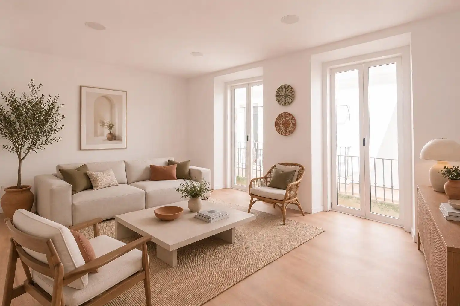 Sala de estar de Apartamento en venta en Cádiz