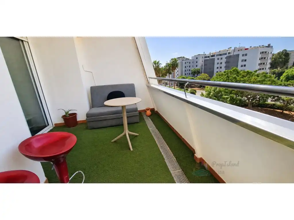 Terraza de Piso de alquiler en Eivissa con Amueblado