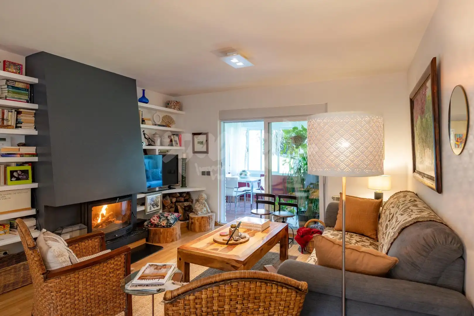Sala de estar de Piso en venta en Majadahonda con Calefacción, Jardín privado y Terraza