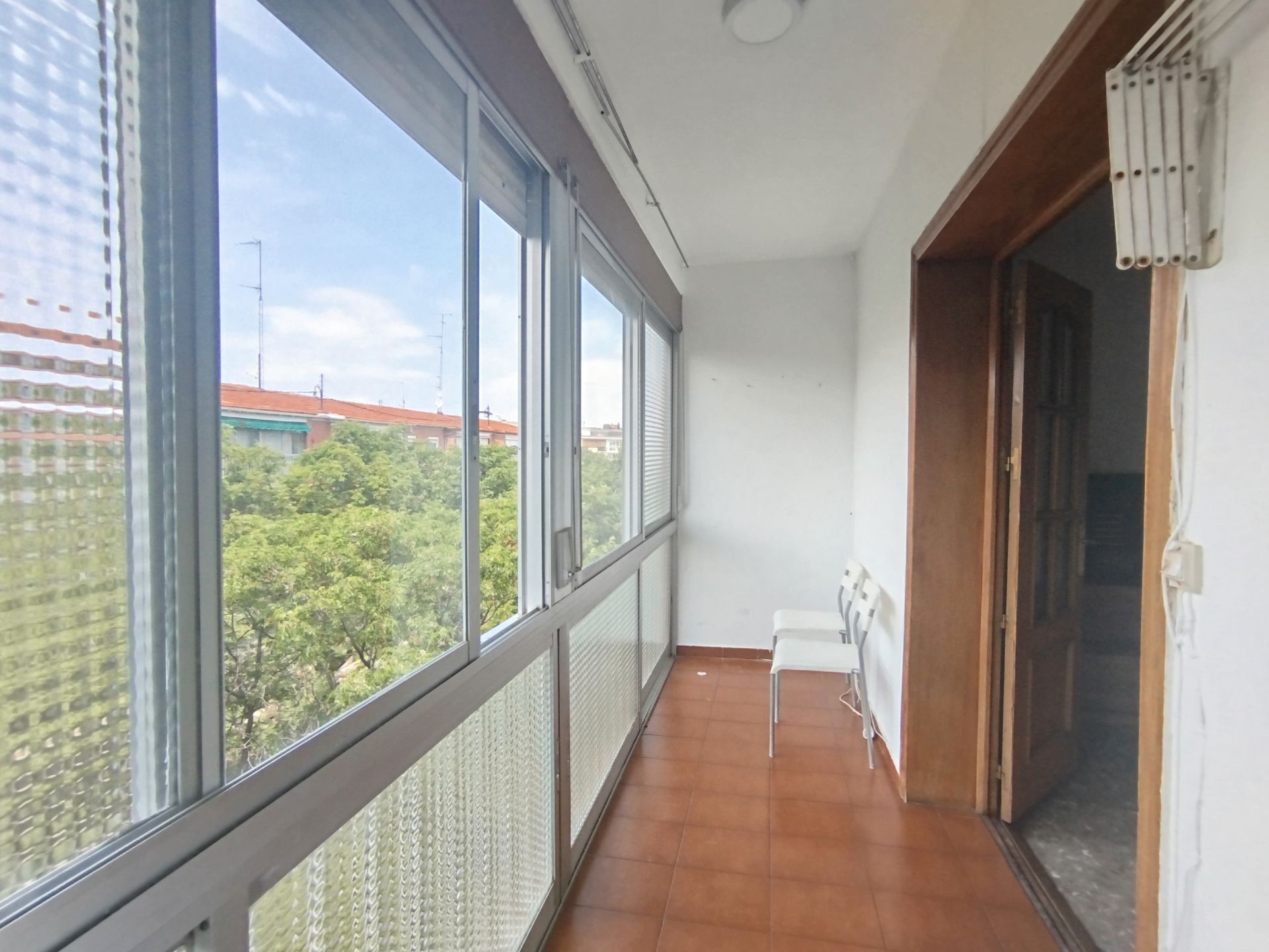 Bedroom of Flat for sale in  Madrid Capital  with Furnished