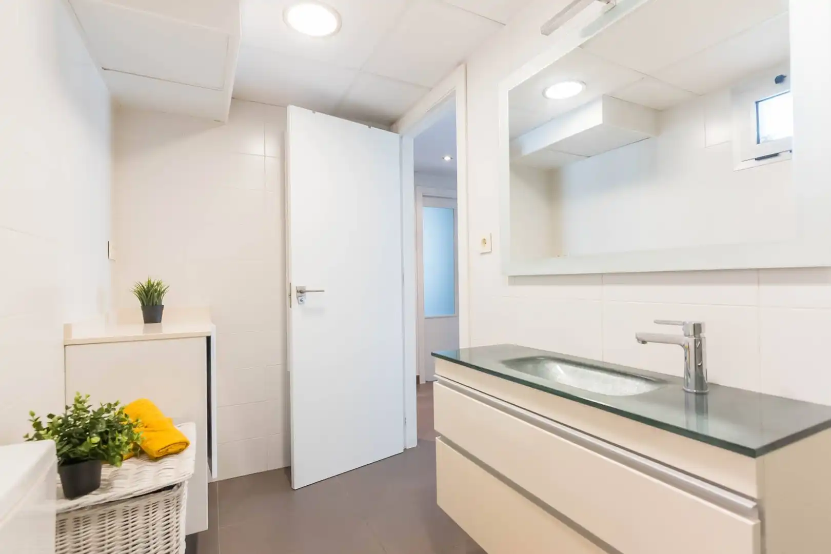 Badezimmer von Wohnung zum Verkauf in Murcia mit Klimaanlage, Heizung und Terrasse