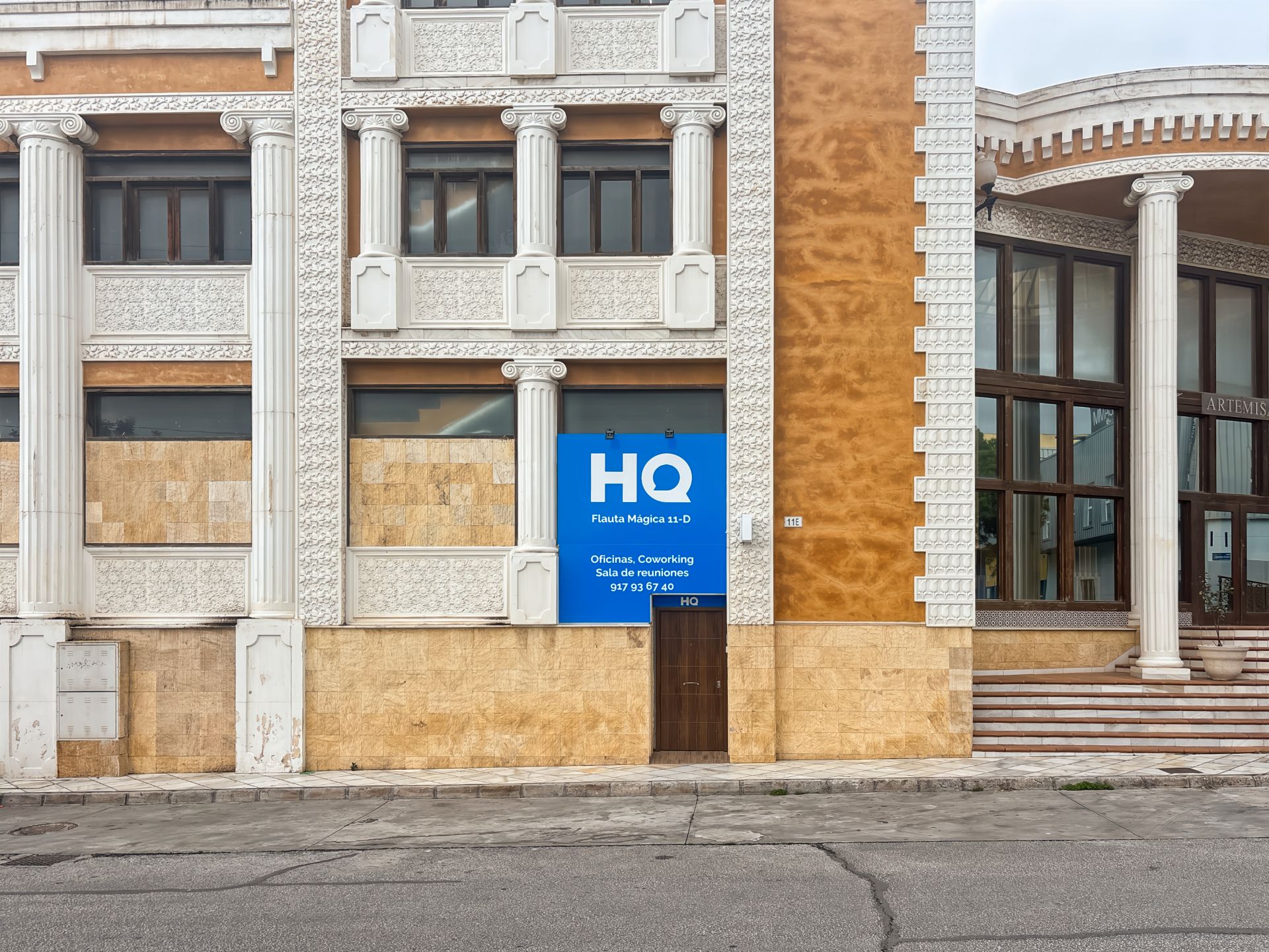 Vista exterior de Oficina de alquiler en Málaga Capital con Aire acondicionado, Calefacción y Amueblado