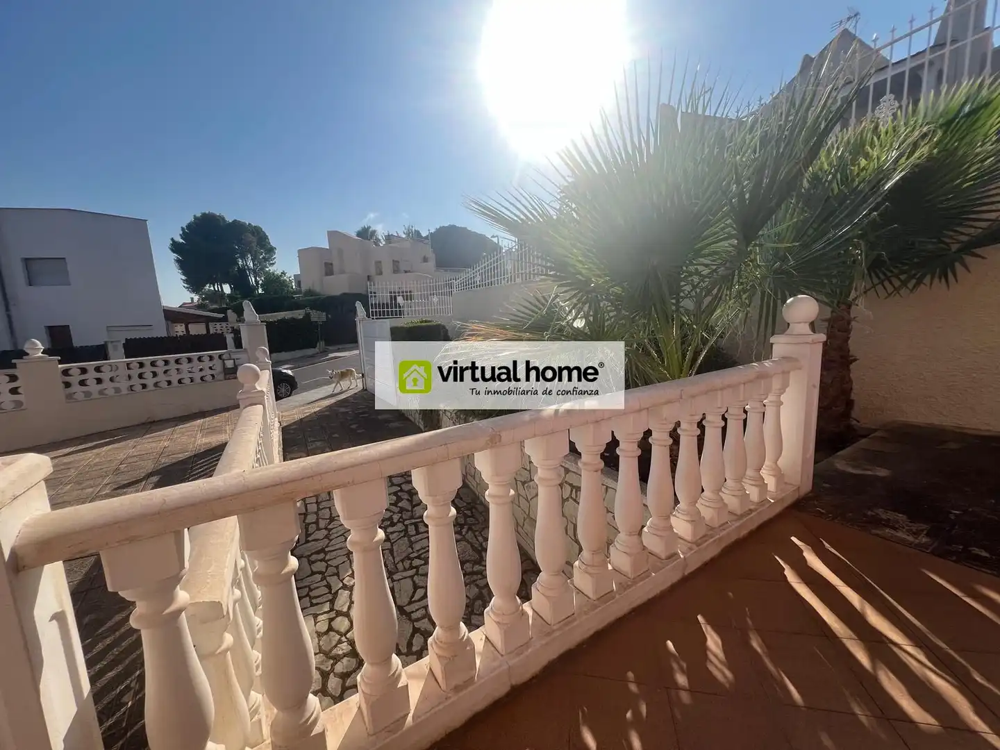 Exterior view of Houses for rent in Benidorm  with Air Conditioner, Private garden and Terrace