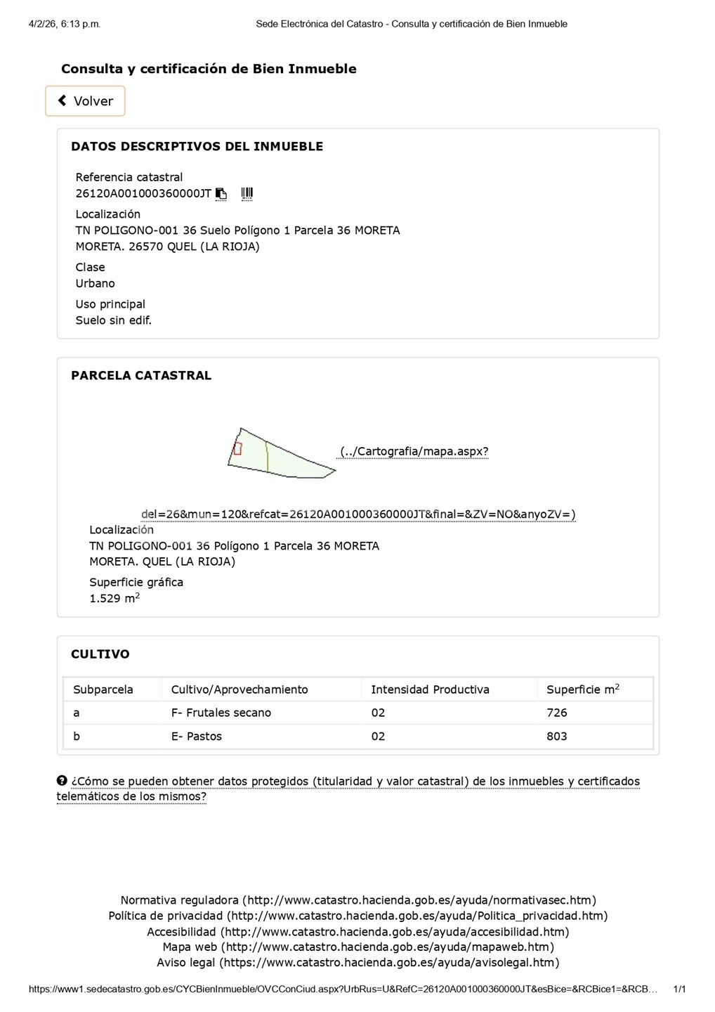 Vista exterior de Residencial en venta en Quel