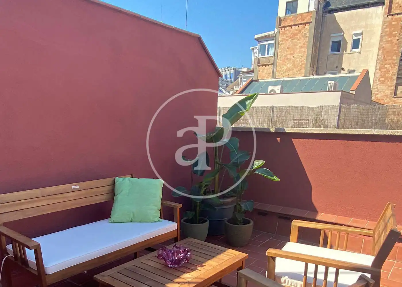 Terrassa de Pis de lloguer en Barcelona amb Aire condicionat, Calefacció i Terrassa