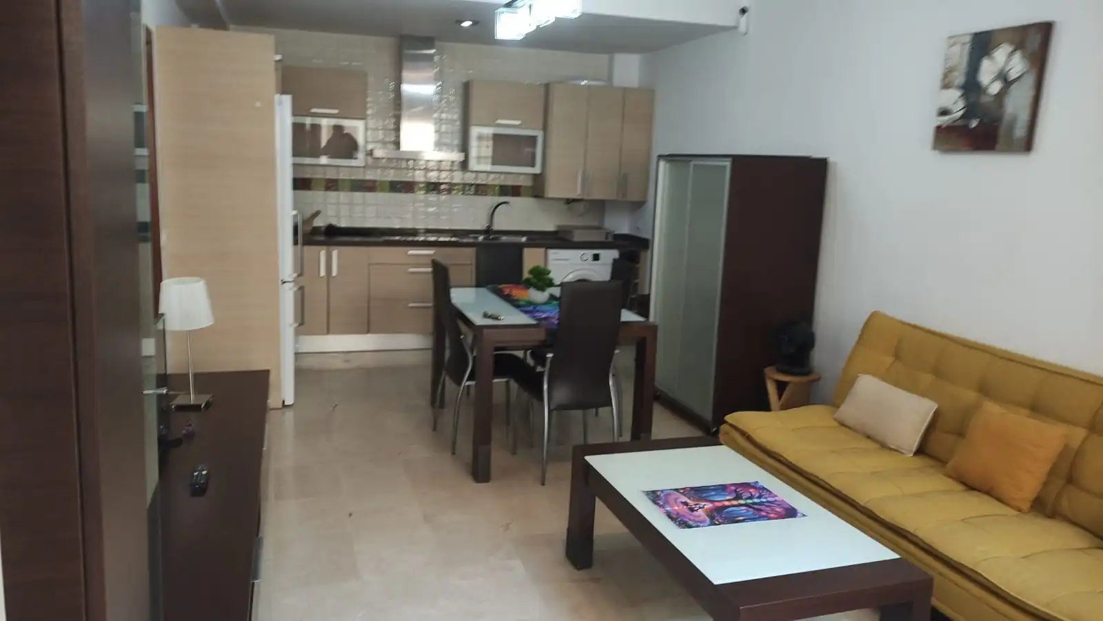 Kitchen of Apartments for sale in Algeciras  with Air Conditioner, Furnished and Oven