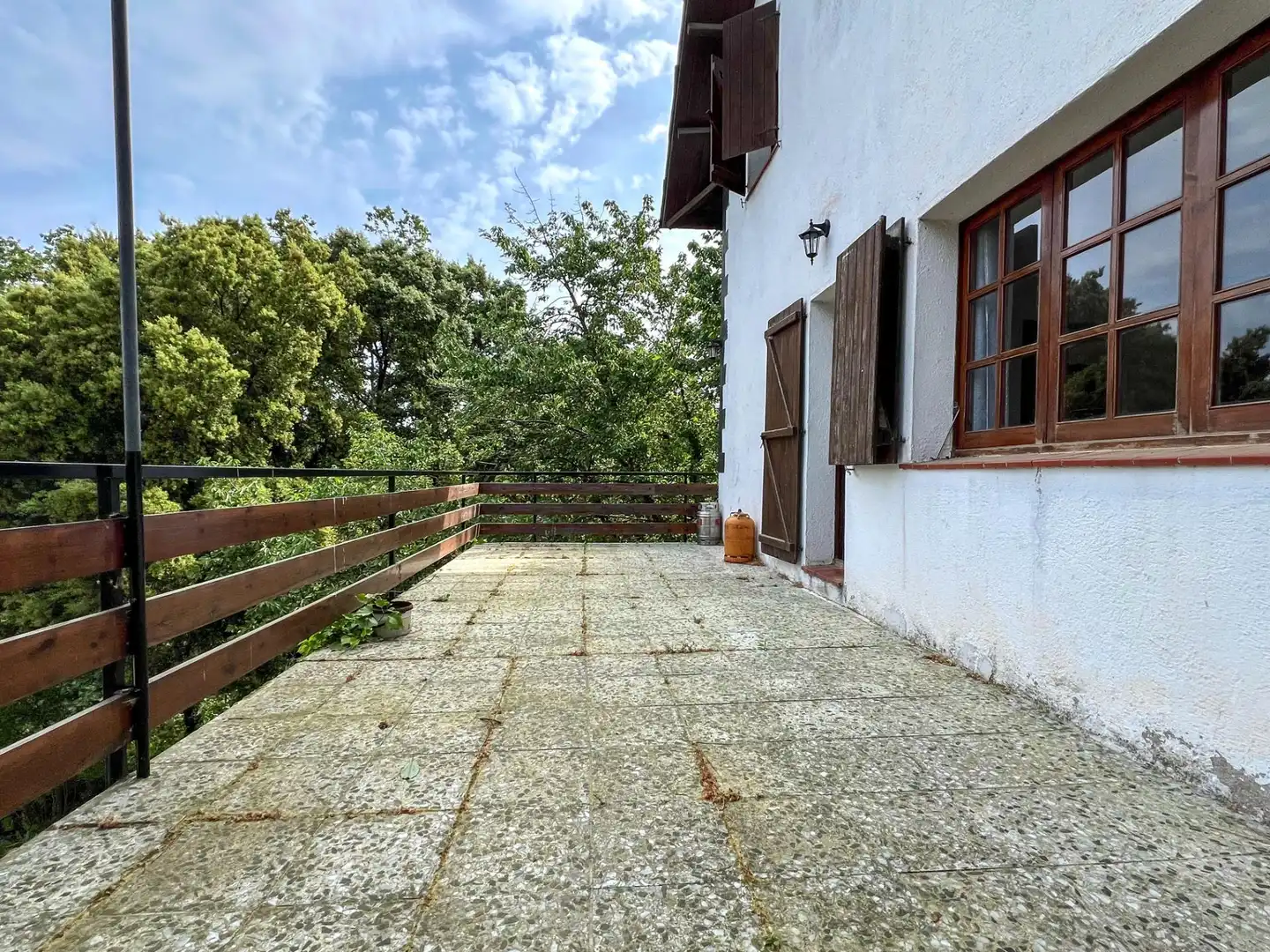 Terraza de Casa o chalet en venta en Vallgorguina con Calefacción, Jardín privado y Terraza